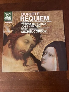 DURUFLÉ: REQUIEM, (1986), 4 Motets Sur Des Themes Gregorians , LP, France, NM - Picture 1 of 3