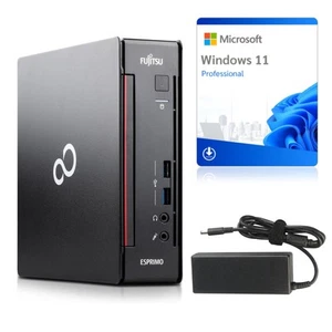 MINIATUROWY KOMPUTER FUJITSU Q558 MICRO i3-9100 16GB NOWY SSD 4TB W11P WIFI KL A - Zdjęcie 1 z 11