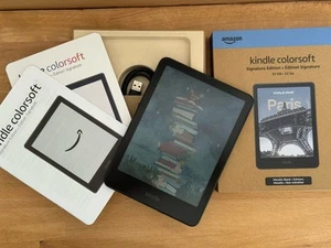 Kindle Colorsoft Signatrue 32 GB/1 GB - eReader - USB-C - Text-to-Speech-schwarz - Bild 1 von 7