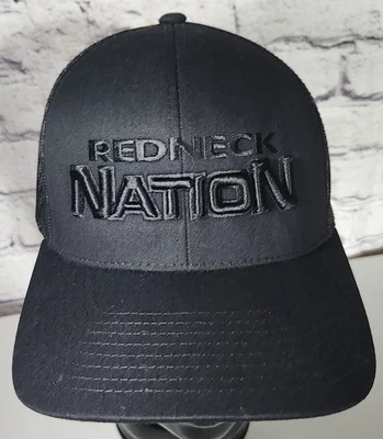 Sombrero Redneck Nation Malla Negra Snapback Trucker Pacific Prendas para la cabeza Foto 1 de 4