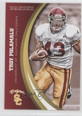 2015 Panini USC Trojans Troy Polamalu #69 HOF - Image 1 of 2