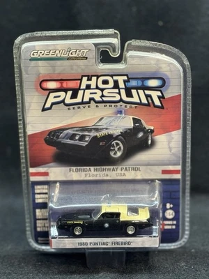Greenlight Hot Pursuit Florida Highway Patrol 1980 Pontiac Firebird  Series 14 - Image 1 of 2