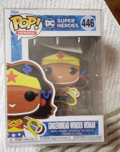 Funko POP! DC Super Heroes: Gingerbread Wonder Woman #446 - Vinyl Figur - Bild 1 von 1