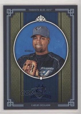 2005 Donruss Diamond Kings Bronze /100 Carlos Delgado #240 - Image 1 of 2