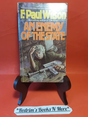 An Enemy Of The State F. Paul Wilson Paperback Sci-Fi 1984 Berkley Books - Image 1 of 3