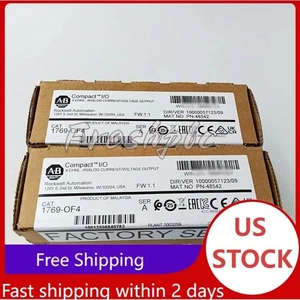 New Factory Sealed AB 1769-OF4 SER A CompactLogix Analog Output Module 1769OF4 - Picture 1 of 3