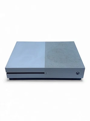 Consola Microsoft Xbox One S 1TB Blanca Modelo 1681 Probada Funciona (Sin Botón de Sincronización) Foto 1 de 4