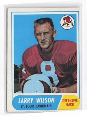 Larry Wilson 1968 Topps #164 - Image 1 of 2