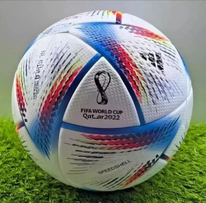 Adidas Al Rihla Official FIFA World Cup Qatar 2022 Soccer Match Ball Size 5 - Picture 1 of 3