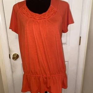 RQT Knit Short Sleeve Blouse - Picture 1 of 6