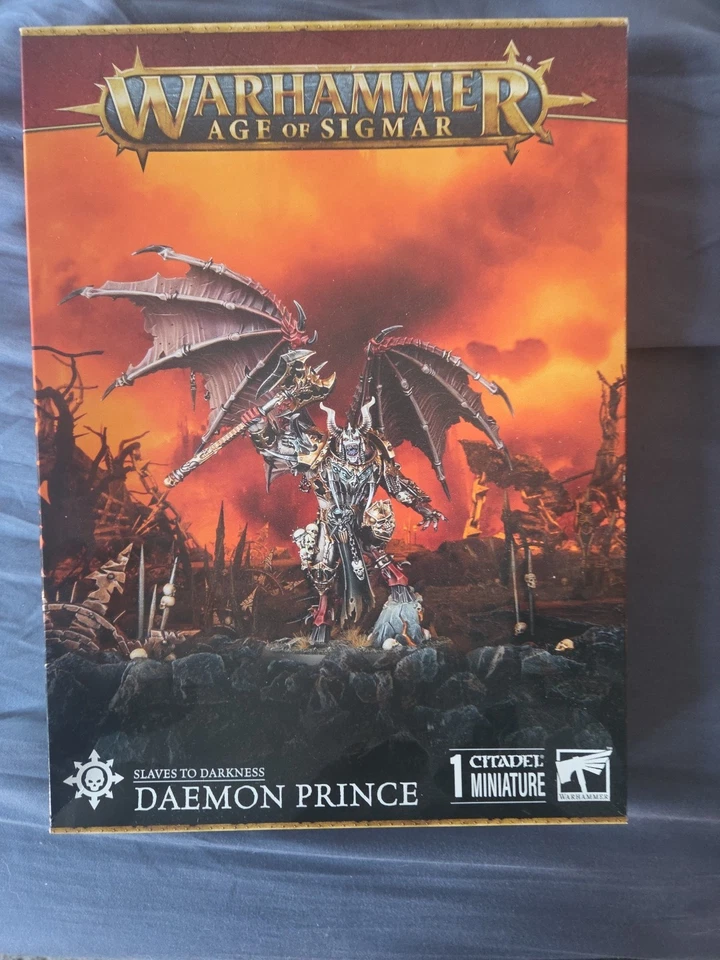 Games Workshop WFB Age of Sigmar Slaves to Darkness Daemon Prince - 83-64 - Image 1 of 1