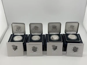 2024 Morgan & Peace Silver Dollar (4) Coin Set BU/Proof Philadelphia & San Fran. - Picture 1 of 20