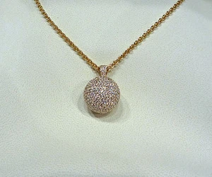 * Collar hecho a mano con 350 BRILLANTES 3,72 quilates oro amarillo, rosa o blanco * - Imagen 1 de 1