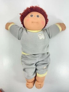 Vintage 1984 Appalachian Art Works Coleco Cabbage Patch Kids Boy RED Yarn Hair - Picture 1 of 8