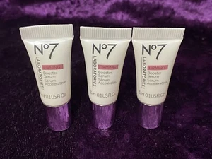 NO 7 Laboratories Firming BOOSTER SERUM LOT Travel Size Sample 0.1 OZ 3ML New - Picture 1 of 3