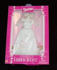 Mattel Barbie Fashion Avenue Bridal Dress Parasol Veil Tulle Gown 15897 #08 - Picture 1 of 2