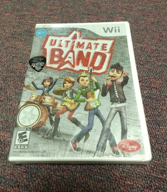Ultimate Band (Nintendo Wii) Wii (Brand New & Factory Sealed!) Ships Immediately