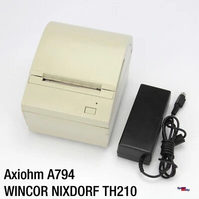 Axiohm A794 Wincor Nixdorf TH210 Bon-Cash Register Printer POS RS-232 - Image 1 of 4