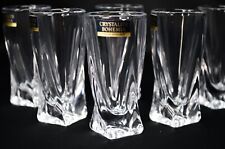 Tequila Shot glass set of 6 Vodka Liqueur  2oz /50ml Bohemia Czech Crystal Glass