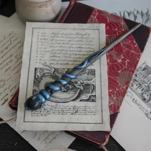 Litjoy Harry Potter Blue Snake Wand 10" Nagini serpent Fantastic Beasts NIB - Picture 1 of 4