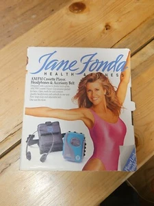 Jane Fonda health and fitness AM/FM cassette player headphones and accessory... - Picture 1 of 4