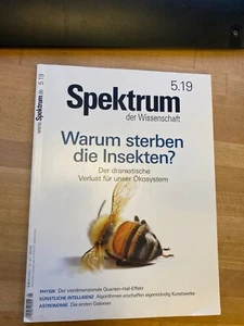 Spektrum der Wissenschaft: 5/2019 Warum sterben die Insekten? - Bild 1 von 7