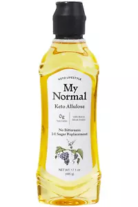 Keto Allulose 17,10 Oz - Allulose 99,52%, Mönchsfrucht, Stevia Mischung dünner Sirup, Z - Bild 1 von 12