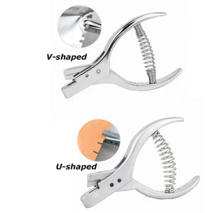 U/V-shaped Notch Punching Pliers Notch Punch Tailor Designer Maker Tool - Picture 1 of 13