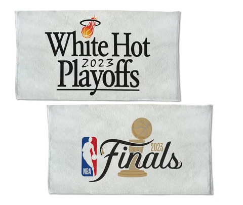 Miami Heat 2023 NBA Eastern Conference Champions 22x42 Bench Towel Double Sided Cover