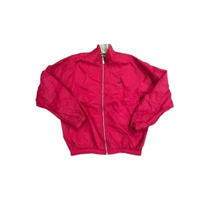 Vintage Rara Giacca Windbreaker Rossa Small Outerwear - Foto 1 di 4