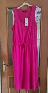 LADIES RED DRESS F & F @ TESCO.UK SIZE 14.NEW WITH TAGS. - Picture 1 of 9