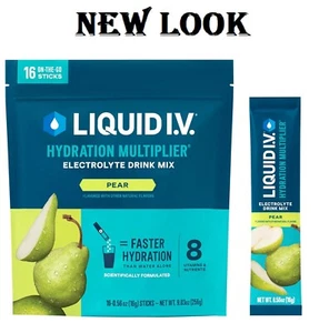 Liquid I.V. Hydration Multiplier - Pear - Hydration Powder Packets | ⭐️⭐️⭐️⭐️⭐ - Picture 1 of 8