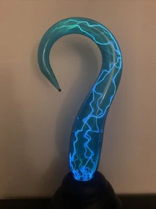 Can You Imagine Electra Blue Plasma Twisted Motion Lamp Light 18 CR1000 - Picture 1 of 10