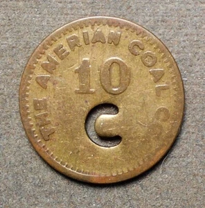 Kohle: Widemouth WV 3021-B10b. The American Coal Co., R-5, Messing - Bild 1 von 2