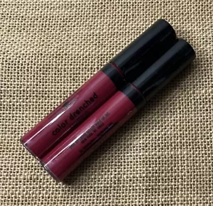 Laura Geller BERRY CRUSH Lip Gloss Color Drenched Lip Gloss - 2X - Picture 1 of 3
