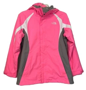 Chaqueta con Capucha North Face Gema Rosa Montaña Triclimático Cremallera Vellón Niñas XL 18 - Imagen 1 de 11