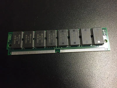 16MB 4Mx32 72-Pin 60ns FPM Non-Parity 5V SIMM RAM Memory Mac PC UNIX - Image 1 of 2