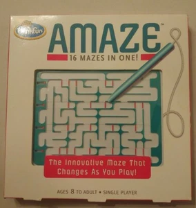 Think Fun Amaze Game 16 Mazes in One 2011 - Picture 1 of 2