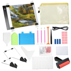 133 Pieces DIY Diamonds Painting Tools and Accessories  with A4 Tracing A7P9 - Picture 1 of 8