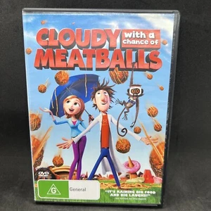 Cloudy With A Chance Of Meatballs DVD 2009 G PAL Region 4 Kids Movie - Picture 1 of 5
