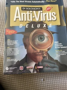 Dr Solomon's Anti-Virus for Windows 95 - 98 Compatible - New Sealed Box 1998 - Picture 1 of 11