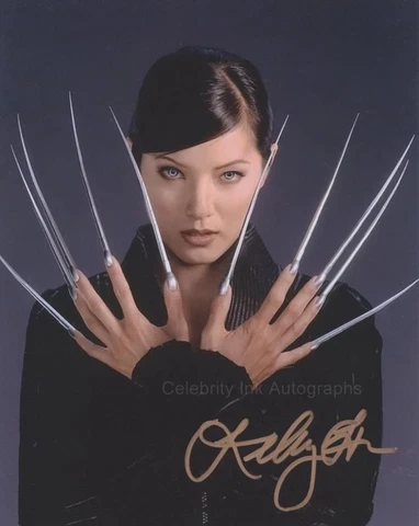 KELLY HU as Lady Deathstrike - X-men 2 GENUINE SIGNED AUTOGRAPH Cover