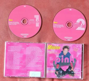 pretty `n`pink Mädchen Doppel CD von 1998 mit 34 Songs und Glitterherz wie NEU - Bild 1 von 5