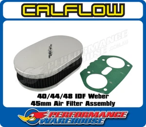 40/44/48 IDF Weber Carburador 45 mm Conjunto de filtro de aire deportivo lavable - Imagen 1 de 6