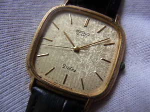 JUNK! SEIKO DOLCE 6030-5420 MENS QUARTZ WATCH SPARES OR REPAIR. JUNK ITEM! - Picture 1 of 12
