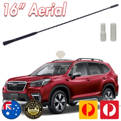ANTENNA / AERIAL STUBBY FOR SUBARU FORESTER WHIP 16 INCH - Image 1 of 4