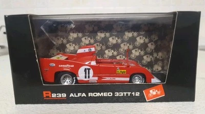 1/43 BRUMM R239 ALFA ROMEO 33TT 12#PESCAROLO-BELL 1000KM MONZA# .NO BANG BEST  - Immagine 1 di 4