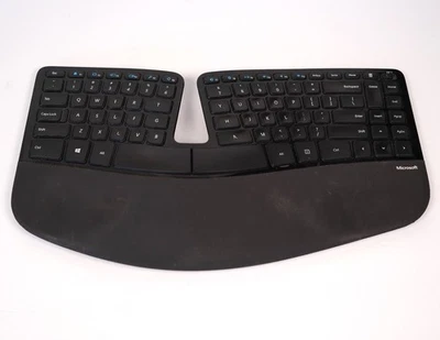 Microsoft Keyboard Sculpt Ergonomic Wireless no dongle Computer Wrist Support - Image 1 of 4