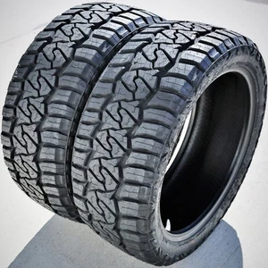 2 Tires Grit King Ridge Climber R/T LT 35X12.50R22 Load F 12 Ply Rugged Terrain - Picture 1 of 8
