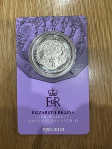 2023 50c UNC Coin Elizabeth Regina HM Queen Elizabeth II Commemoration Coin - Picture 1 of 2